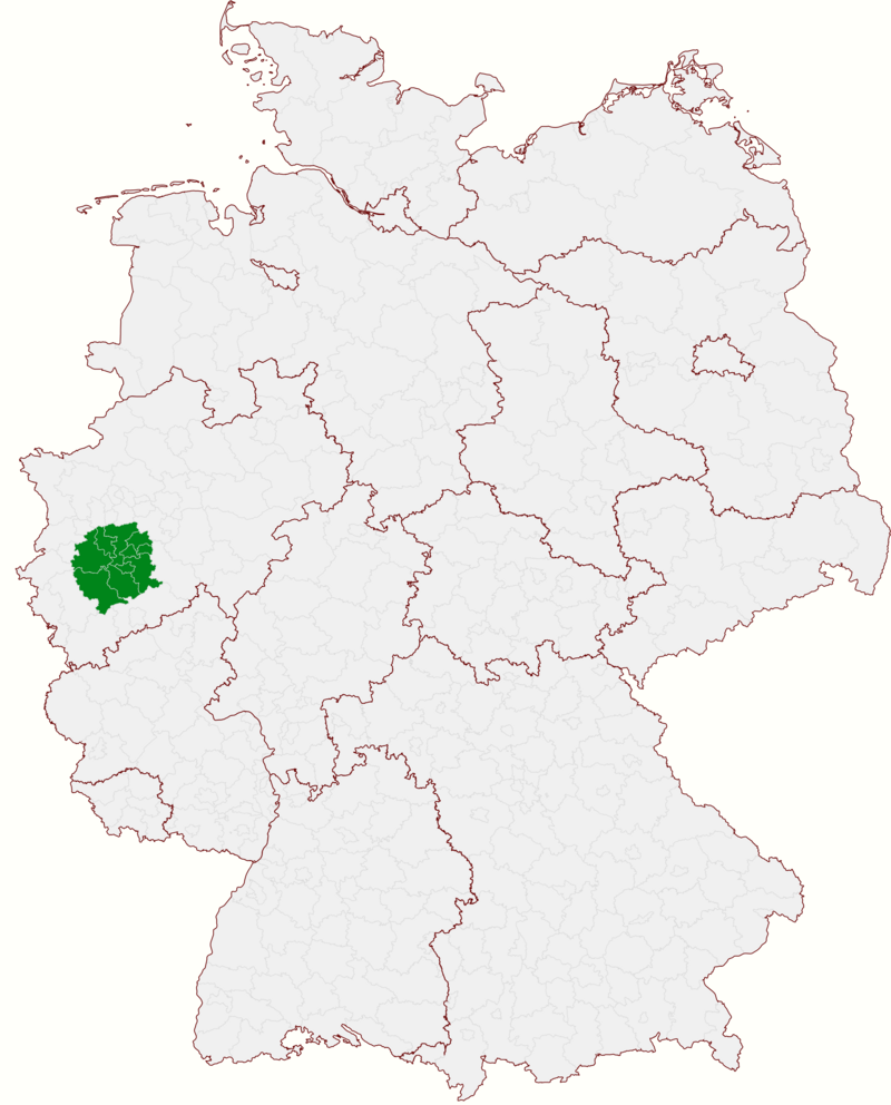 Einsatzgebiet Detail - Landkreise